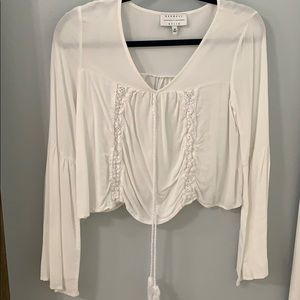 White, Bohemian Long sleeve